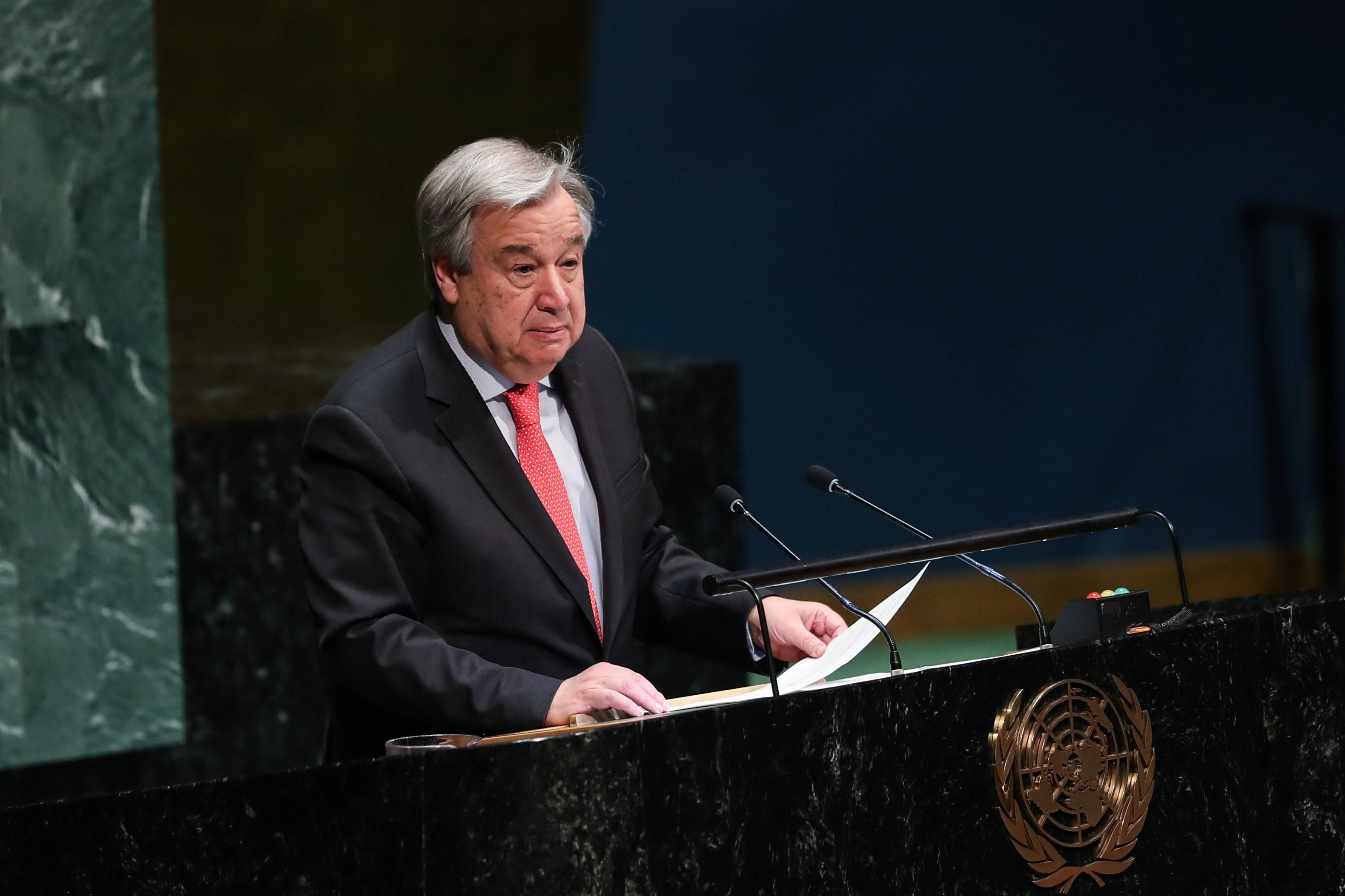 联合国秘书长呼吁谨防饥饿沦为战争武器