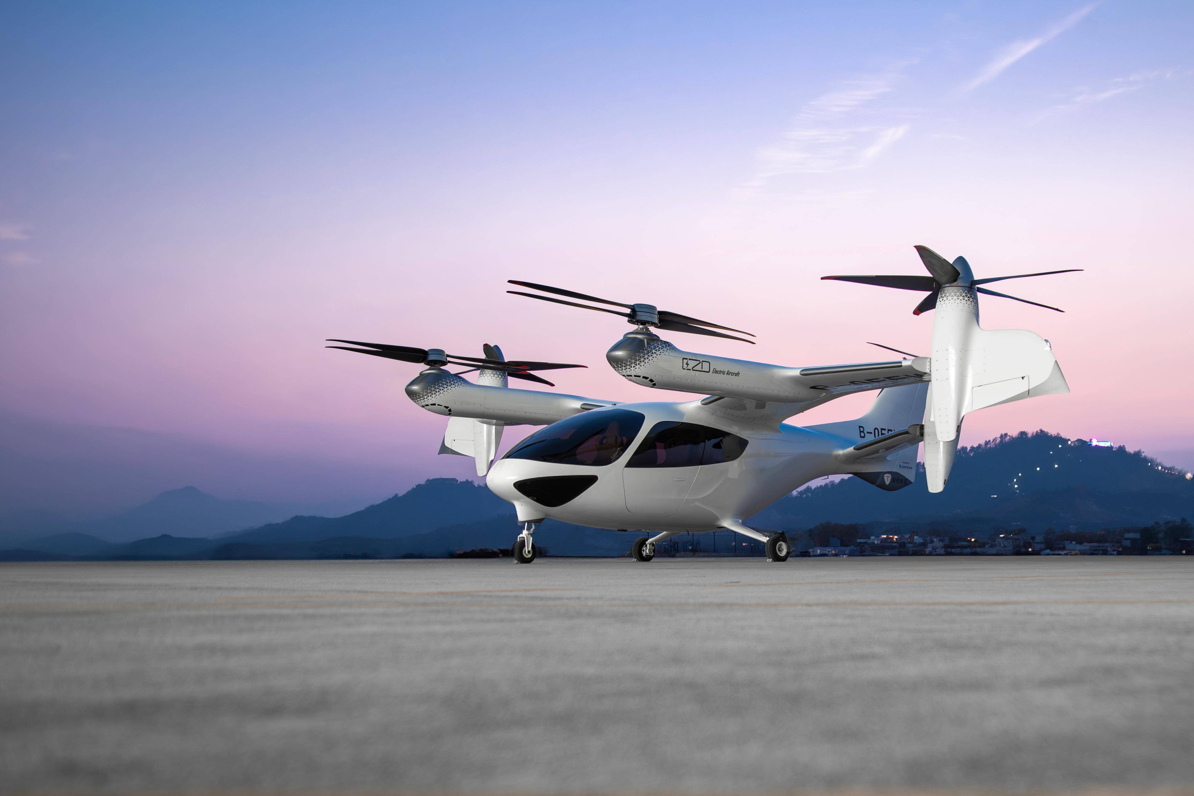 中信海直护航全球首次2吨级eVTOL海洋石油平台飞行