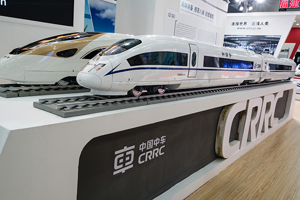 中国中车上半年营收超千亿元 业绩保持增长态势
