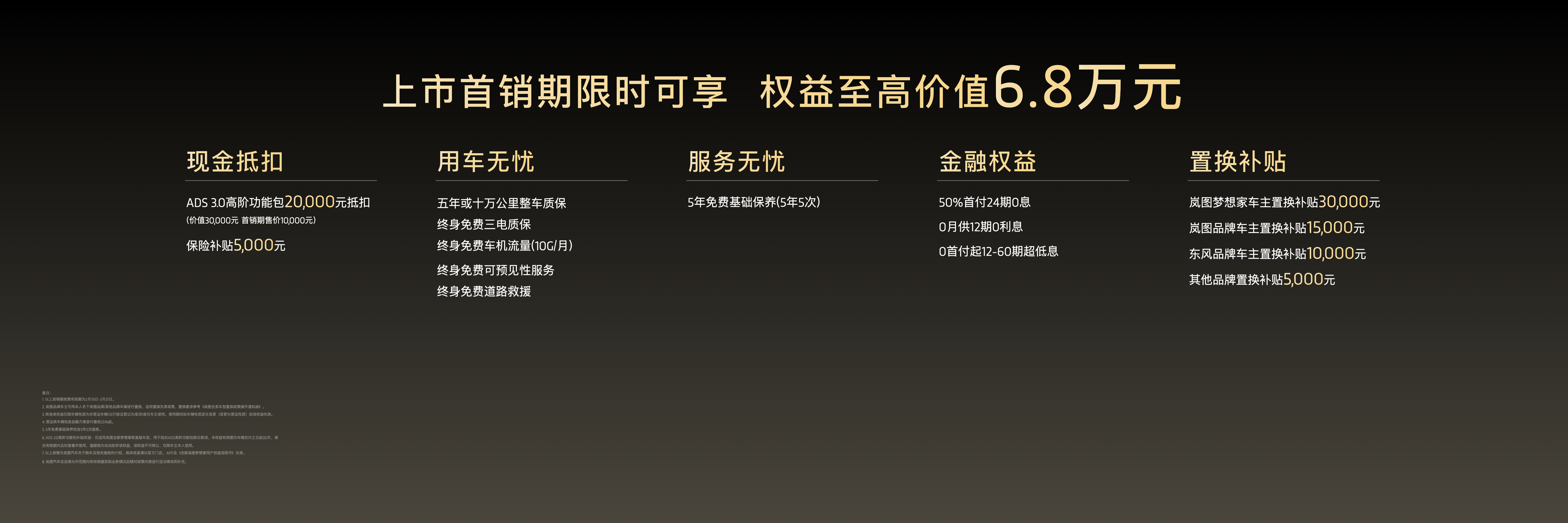 2026款岚图梦想家预售受热捧 岚图产品体系竞争力全面提升​
