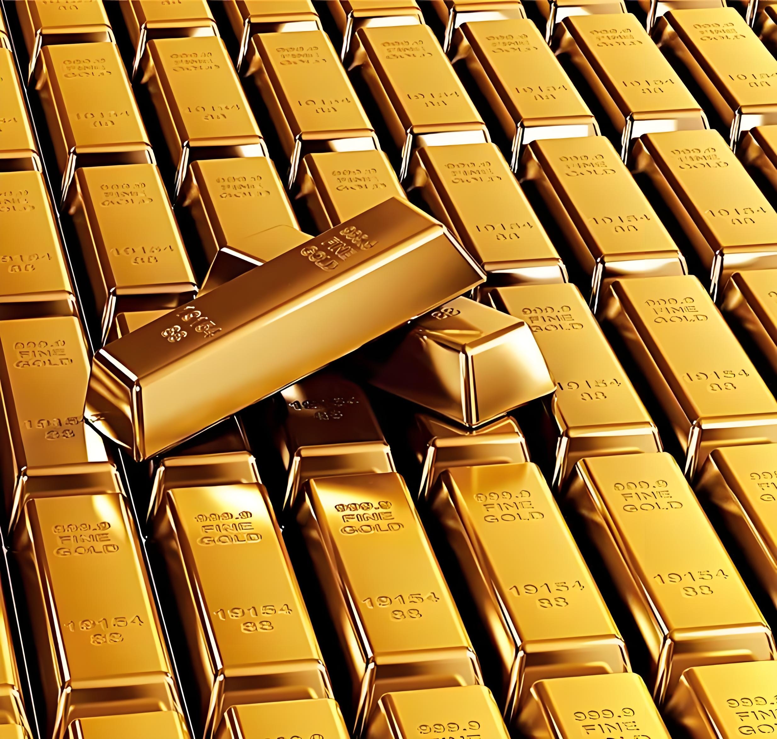 国际金价逼近3700美元大关再创新高 金条金饰携黄金股齐涨