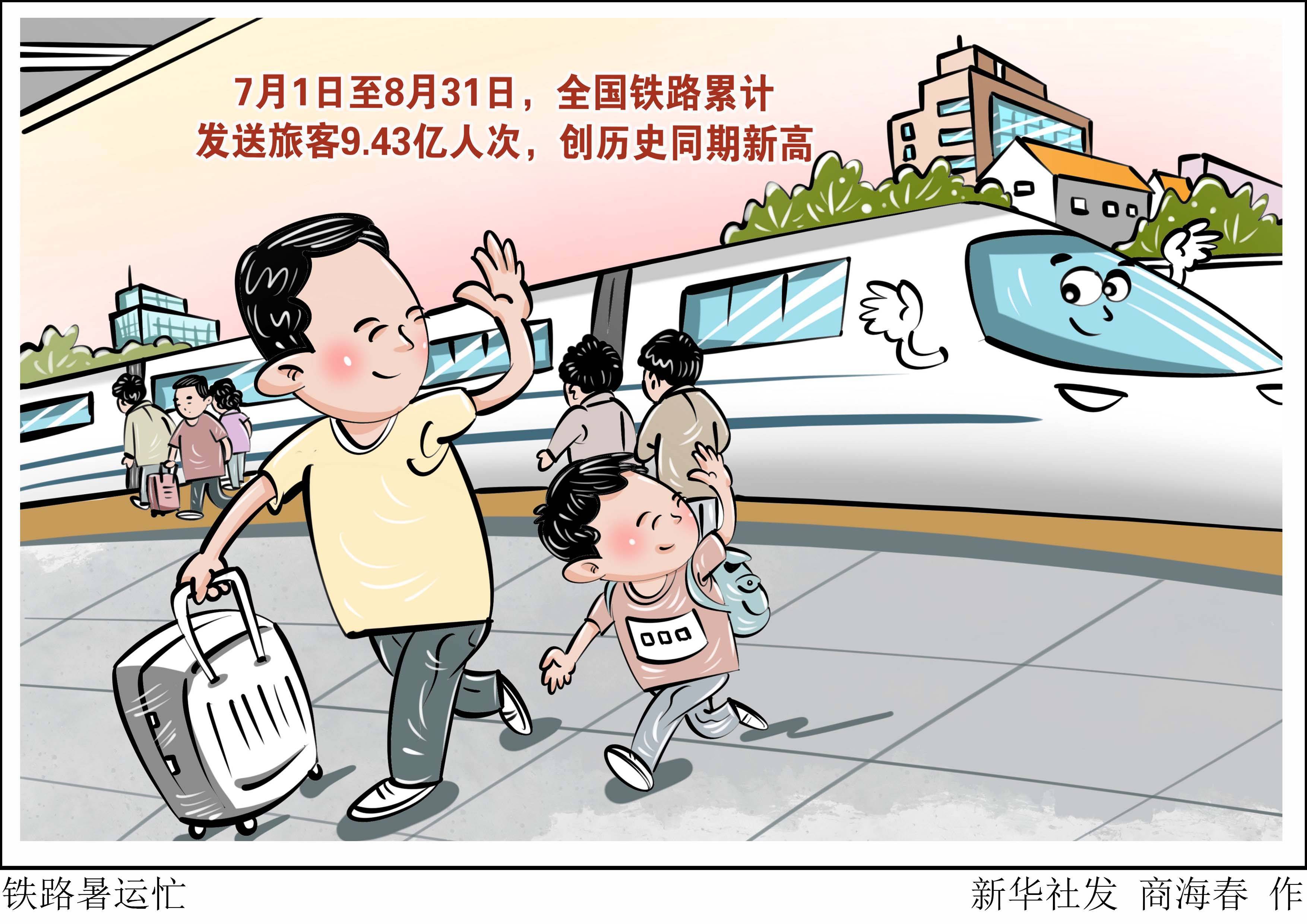 交通繁忙 绘出经济活力