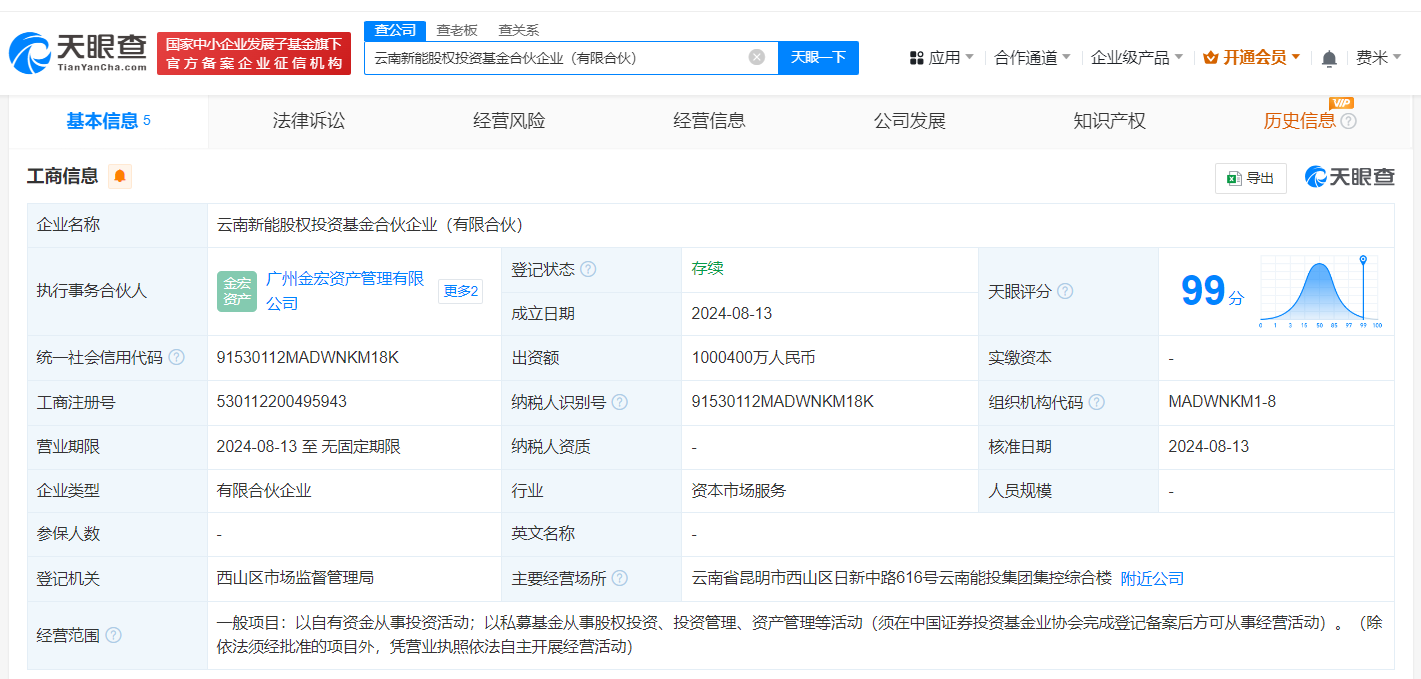 助力新能源板块发展 云南能投董秘辞任后分管投资工作