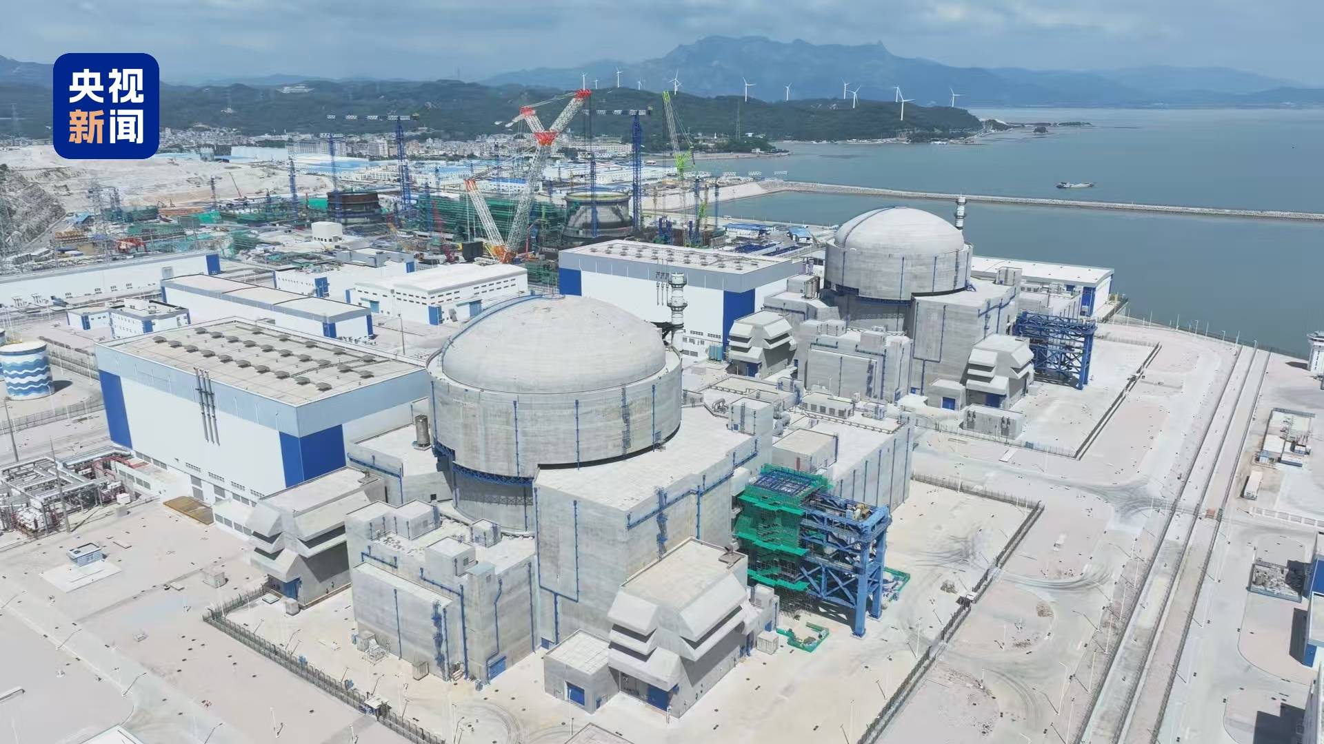 我国首个配置冷却塔的“华龙一号”核电机组全面启动建设