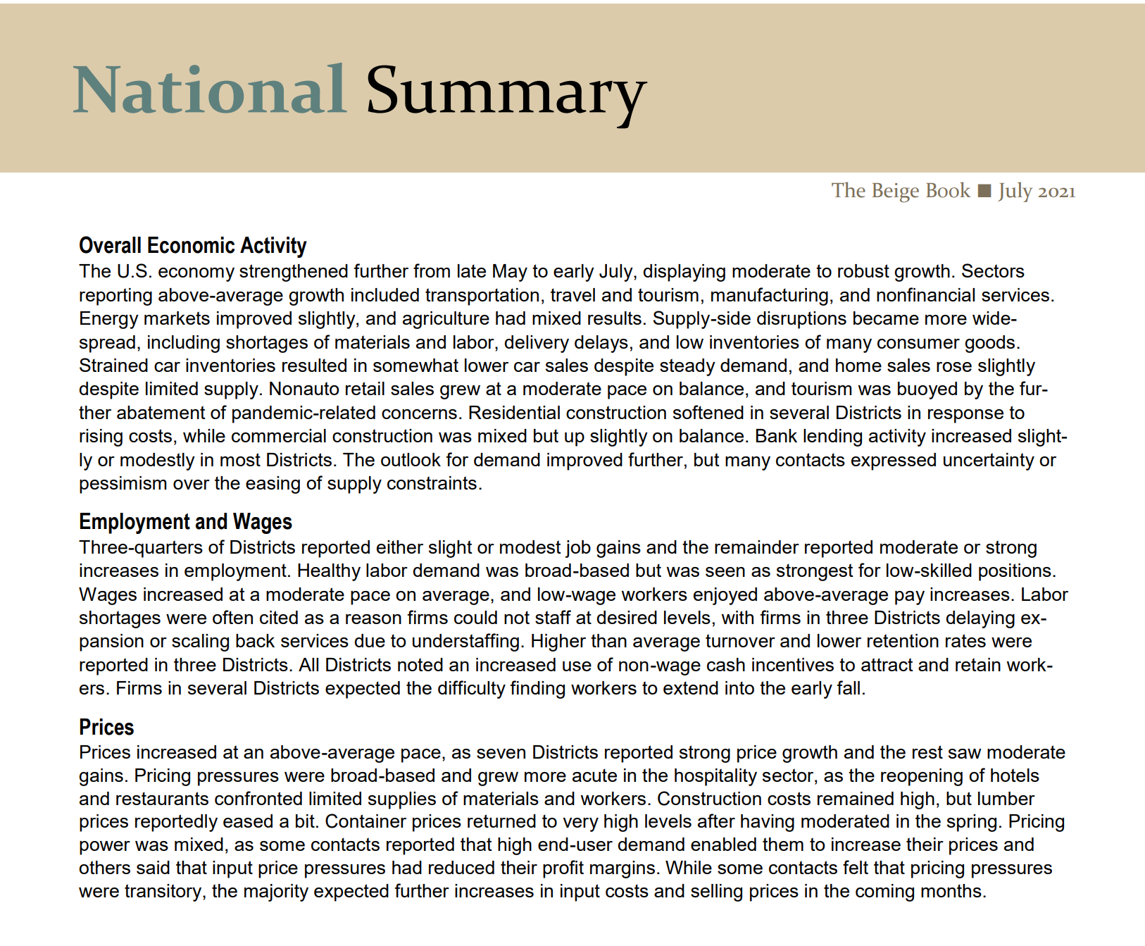 美联储“褐皮书”显示关税致美制造业和零售业成本承压