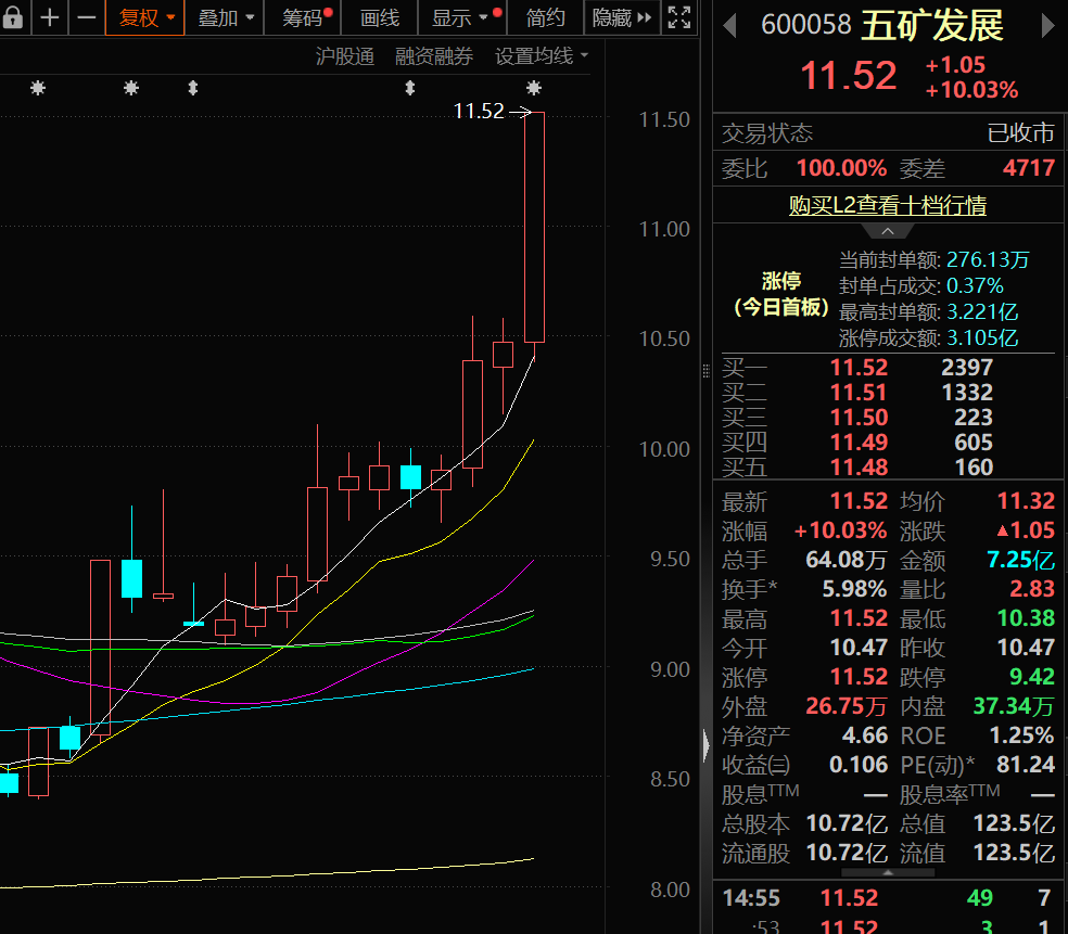 拟置入五矿矿业和鲁中矿业100%股权 五矿发展拟全面转型黑色金属矿产开发