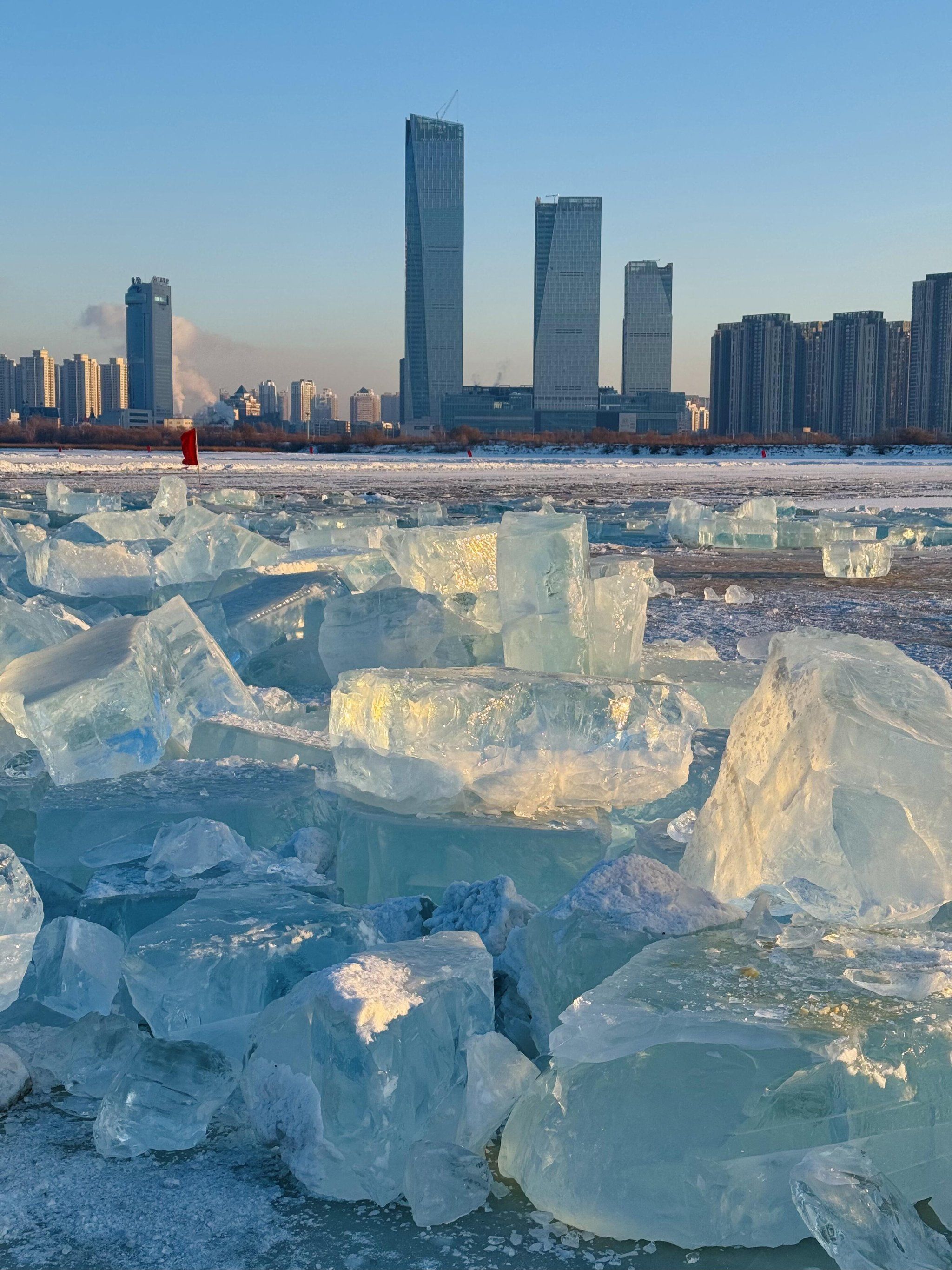 新春走基层｜哈素海的冬天